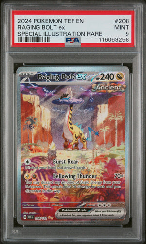 PSA 9 2024 RAGING BOLT EX TEMPORAL FORCES - SIR