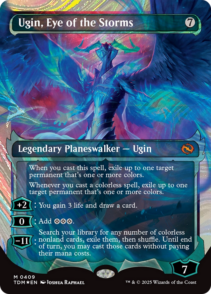 Ugin, Eye of the Storms MTG ショーケースfoil 英 0faa37a4-1cf0-5fa2-ae7a-