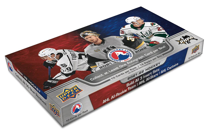 Upper Deck: 2021-22 AHL Hockey - Hobby Box