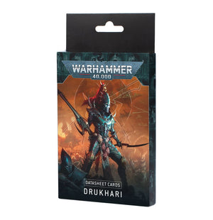 Warhammer 40,000: Drukhari - Datasheet Cards