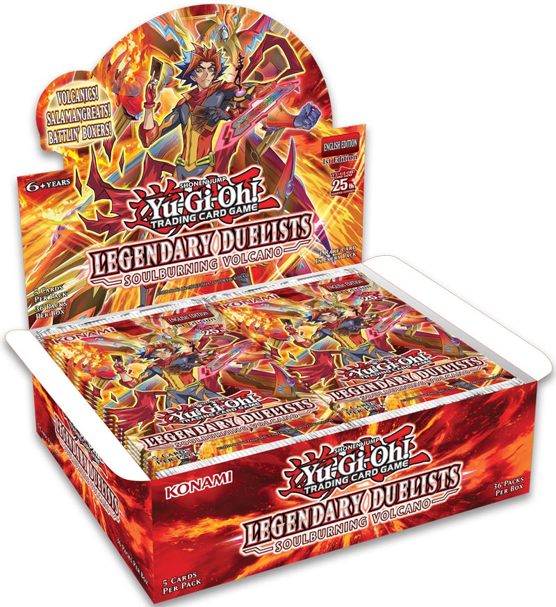 Yu-Gi-Oh! Legendary Duelists: Soulburning Volcano - Booster Box (1st Edition)