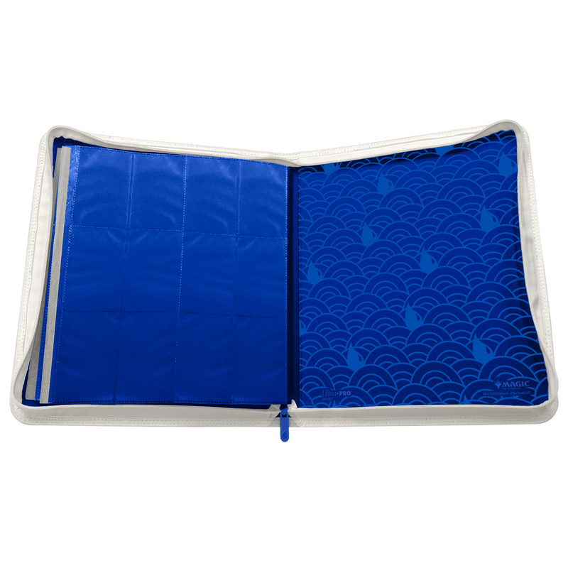 Ultra Pro: 12-Pocket Zip PRO-Binder - Mana 8 Island