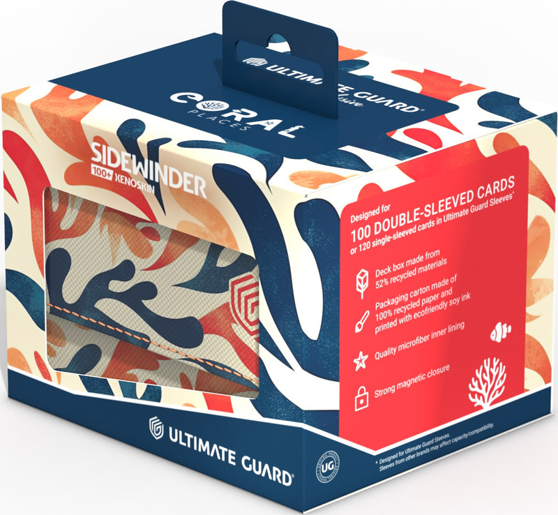 Ultimate Guard: Sidewinder 100+ Xenoskin - Coral Places - Mellow Sea