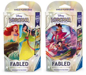 Disney Lorcana: Fabled | Starter Deck - Amber & Sapphire