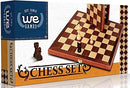 Chess Set, Folding Wood 11.5" Walnut