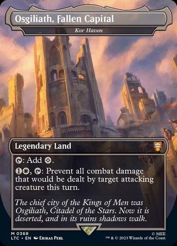 Osgiliath, Fallen Capital - Kor Haven (Borderless) [The Lord of the Rings: Tales of Middle-Earth Commander]