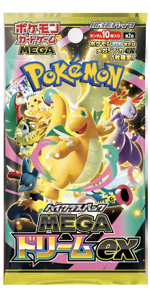Pokémon TCG: Mega Dream EX | Booster Pack (Japanese)