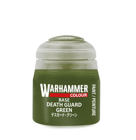 Warhammer Colour Base Paint - Death Guard Green