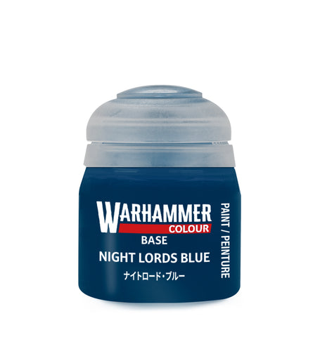Warhammer Colour Base Paint - Night Lords Blue