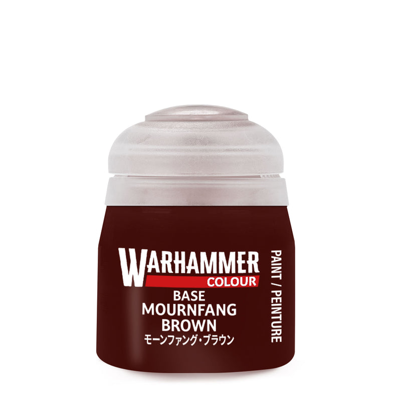 Warhammer Colour Base Paint - Mournfang Brown