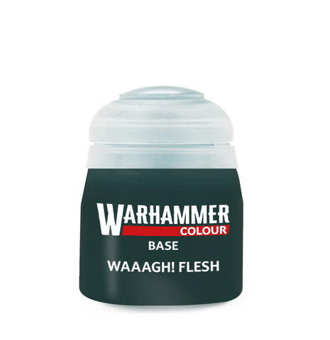 Warhammer Colour Base Paint - Waaagh! Flesh