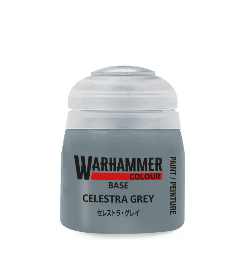 Warhammer Colour Base Paint - Celestra Grey