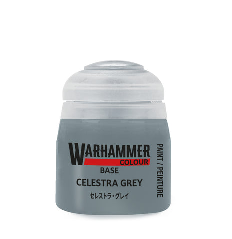 Warhammer Colour Base Paint - Celestra Grey