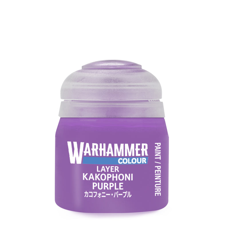 Warhammer Colour Layer Paint - Kakophoni Purple