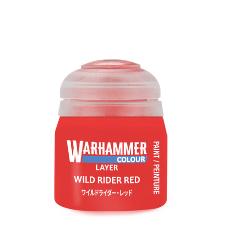 Warhammer Colour Layer Paint - Wild Rider Red