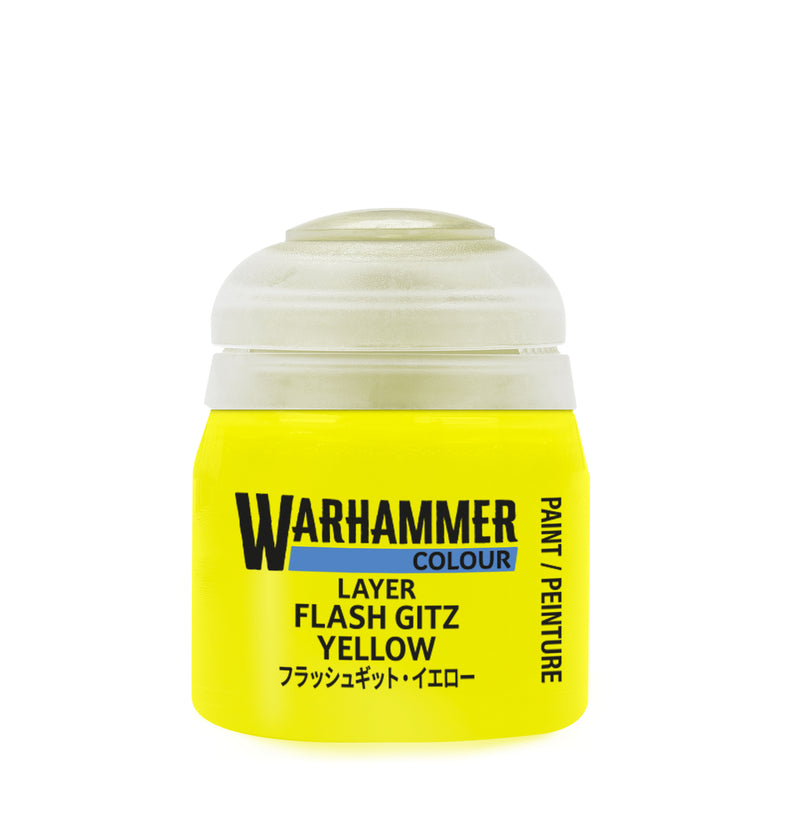 Warhammer Colour Layer Paint - Flash Gitz Yellow