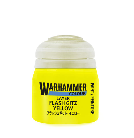 Warhammer Colour Layer Paint - Flash Gitz Yellow