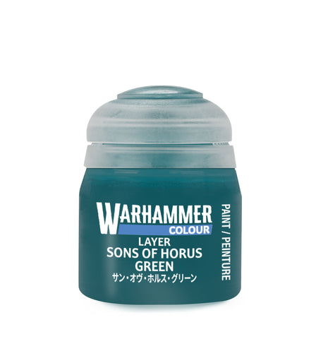 Warhammer Colour Layer Paint - Sons of Horus Green