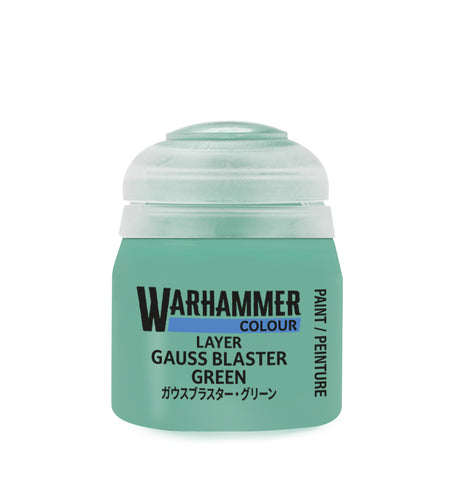 Warhammer Colour Layer Paint - Gauss Blaster Green