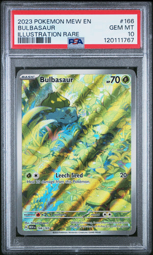 PSA 10 2023 BULBASAUR 151 - IR
