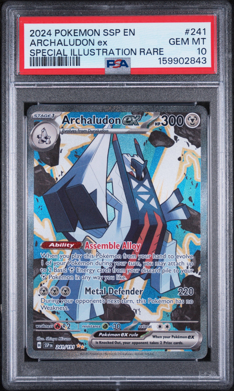 PSA 10 2024 ARCHALUDON ex SURGING SPARKS - SIR