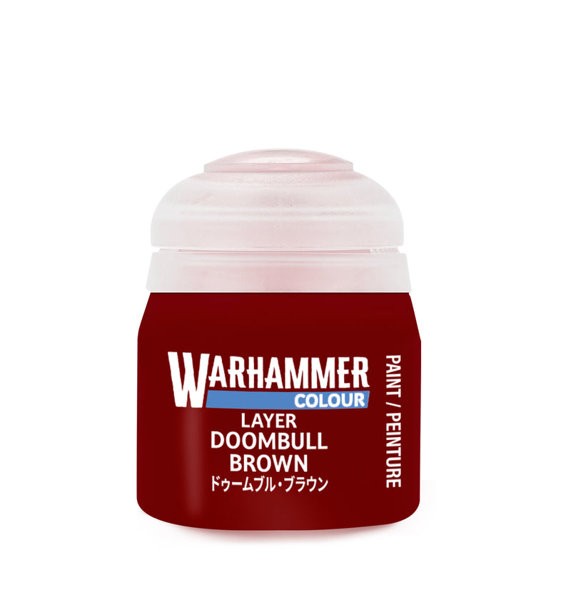 Warhammer Colour Layer Paint - Doombull Brown