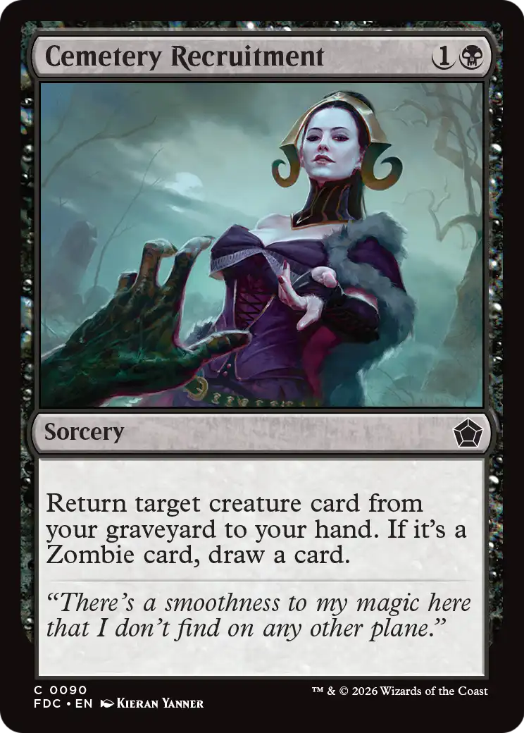 Cemetery Recruitment [Foundations Commander]