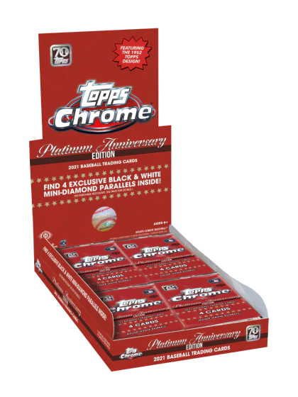 Topps: 2021 Chrome Platinum Anniversary Baseball - Lite Box