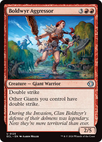 Boldwyr Aggressor [Lorwyn Eclipsed]