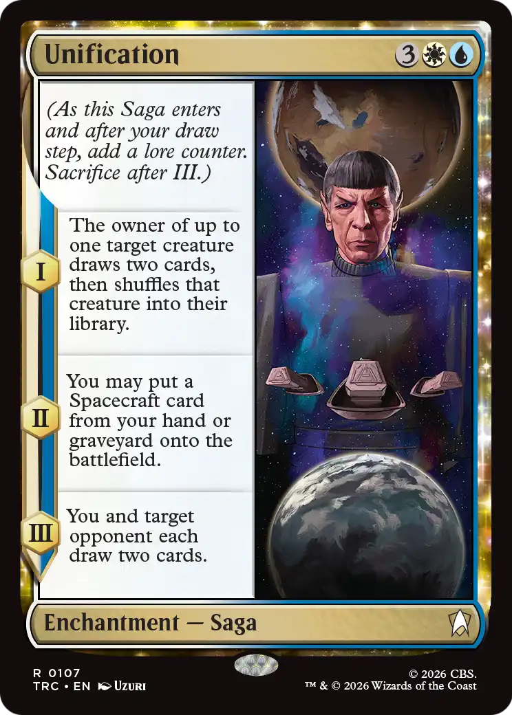Unification (Surge Foil) [Star Trek Commander]