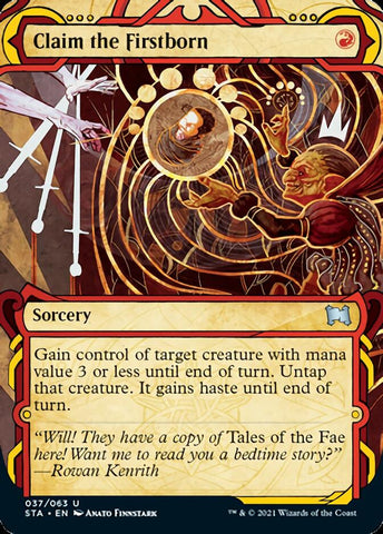 Claim the Firstborn [Strixhaven: Mystical Archive]