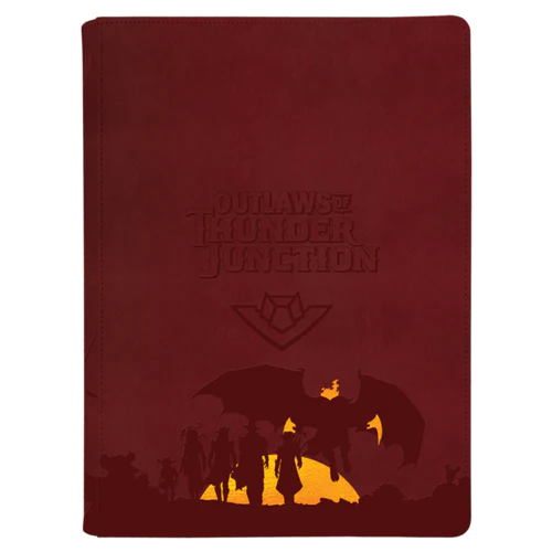 Ultra Pro 9-Pocket Zip PRO-Binder: Outlaws of Thunder Junction - Gang Silhouette