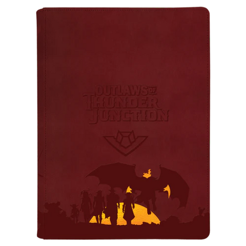 Ultra Pro 9-Pocket Zip PRO-Binder: Outlaws of Thunder Junction - Gang Silhouette