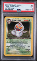 PSA 7 2000 ROCKET DARK ARBOK - HOLO 1ST EDITION