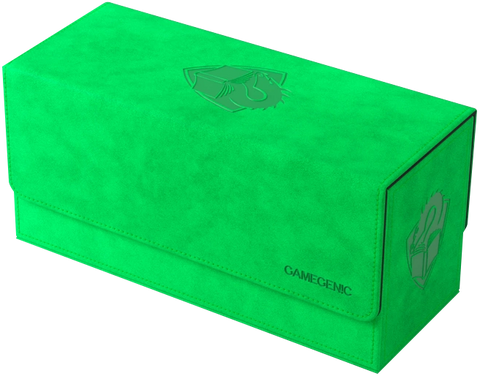Gamegenic: Premium Deck Box - The Academic 133+ XL - Green/Black (Tolarian Edition)