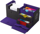 Gamegenic: Premium Deck Box - The Academic 133+ XL - Black/Purple (Tolarian Edition)