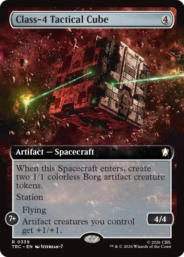 Class-4 Tactical Cube (Extended Art) [Star Trek Commander]