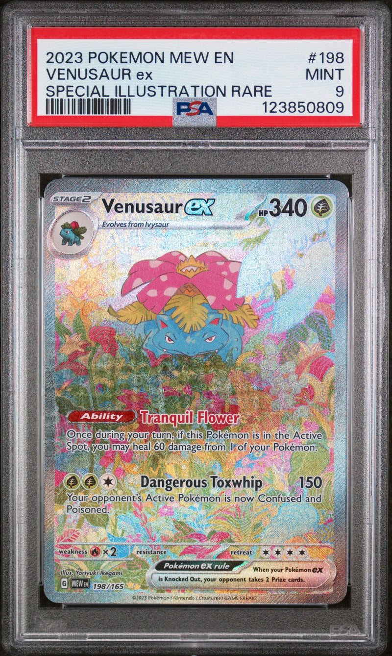 PSA 9 2023 VENUSAUR ex 151 - SIR