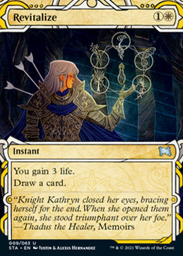 Revitalize (Foil Etched) [Strixhaven: Mystical Archive]