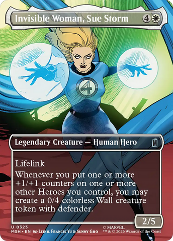 Invisible Woman, Sue Storm (Borderless) [Marvel Super Heroes]