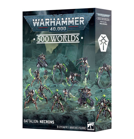 Warhammer 40,000: Necrons - 500 Worlds Battalion
