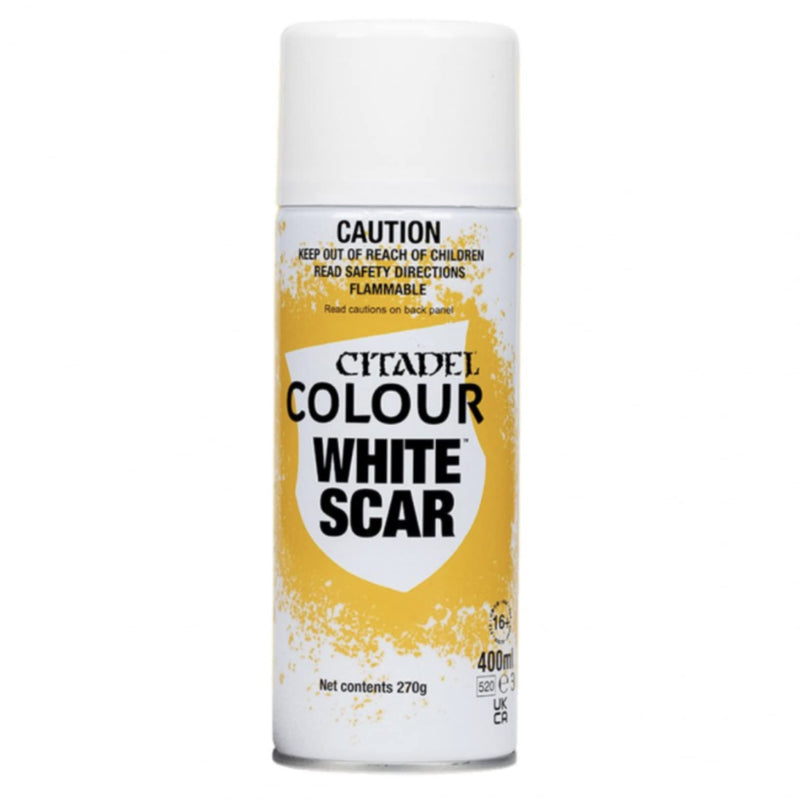 White Scar Primer Spray