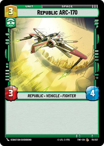 Republic ARC-170 (111/257) (111/257) [Twilight of the Republic]
