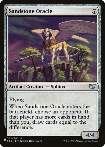 Sandstone Oracle (C15) [Secret Lair: From Cute to Brute]