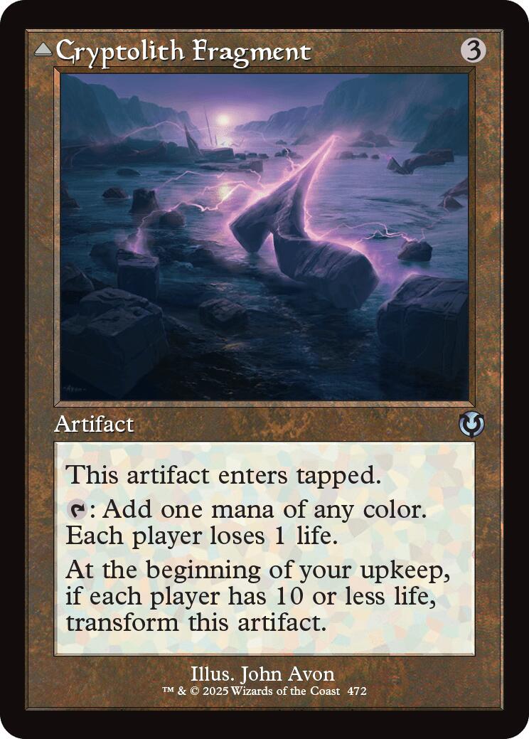 Cryptolith Fragment // Aurora of Emrakul (Retro Frame) [Innistrad Remastered]