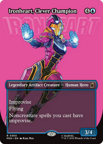 Ironheart, Clever Champion (Borderless) [Marvel Super Heroes]