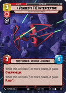 Vonreg's TIE Interceptor - Ace of the First Order (399) (Hyperspace) (399) [Jump to Lightspeed]