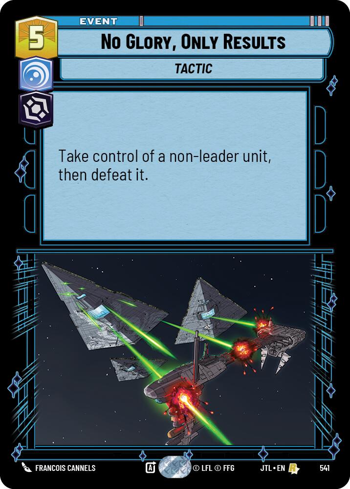 No Glory, Only Results (541) (541) [Jump to Lightspeed]