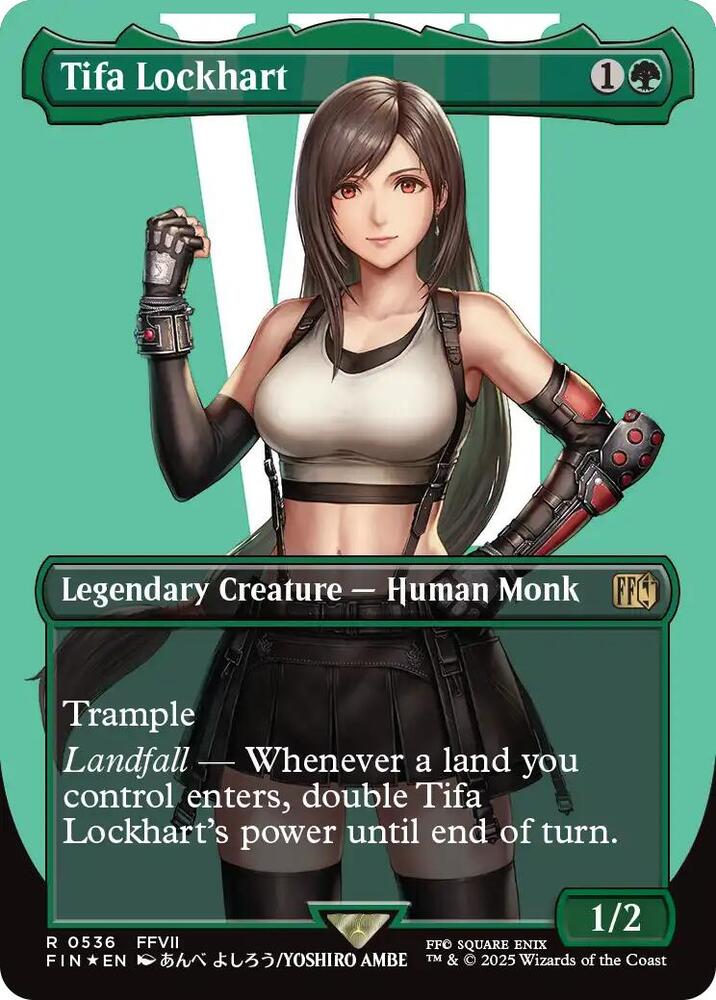 Tifa Lockhart (Borderless) (Surge Foil) [FINAL FANTASY]