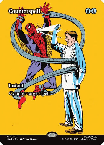 Counterspell (Borderless) (0009) [Marvel Universe: Eternal-Legal]